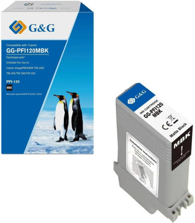 Картридж струйный G&G, аналог Canon 2884C001 матовый черный 130ml, купить в Краснодаре