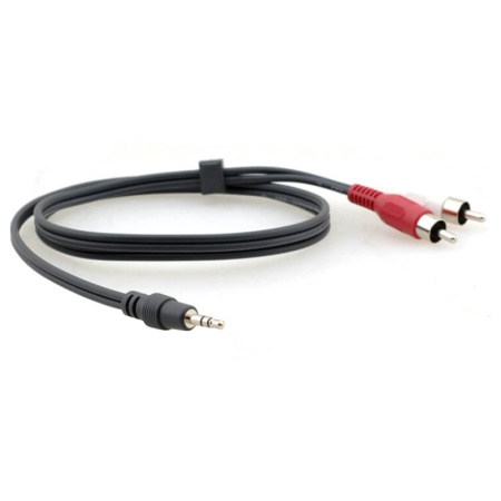 Кабель 3.5mm Audio на 2 RCA (Вилка - Вилки), 4,6 м Kramer C-A35M/2RAM-15, купить в Краснодаре