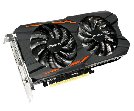Видеокарта Gigabyte GV-N105TWF2OC-4GD, купить в Краснодаре
