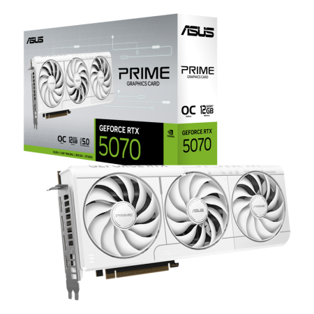 Видеокарта ASUS PRIME RTX5070 O12G WHITE, купить в Краснодаре