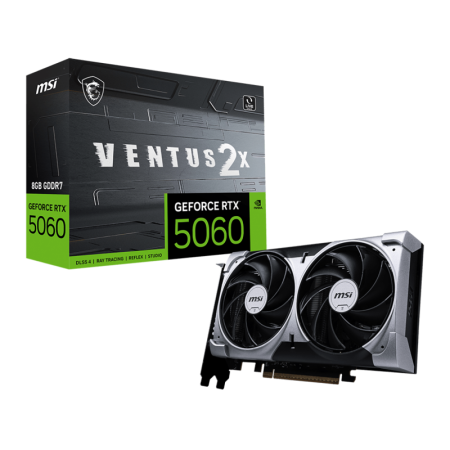 Видеокарта MSI GeForce RTX 5060 8G VENTUS 2X, купить в Краснодаре