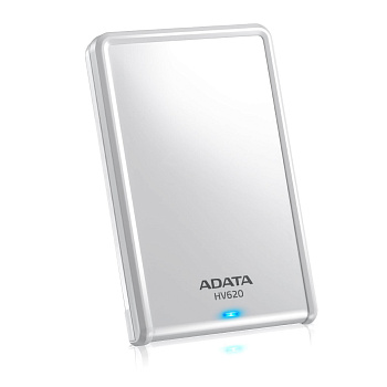 Внешний жесткий диск 2TB A-DATA HV620, 2,5", USB 3.0, белый