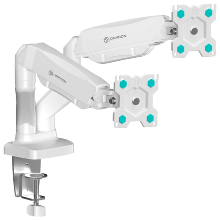 Кронштейн для 2 мониторов ONKRON ONKRON G160 WHITE, купить в Краснодаре