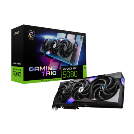 Видеокарта MSI GeForce RTX 5080 16G GAMING TRIO OC, купить в Краснодаре