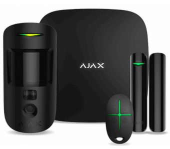 Стартовый набор системы безопасности AJAX StarterKit Cam Black, купить в Краснодаре