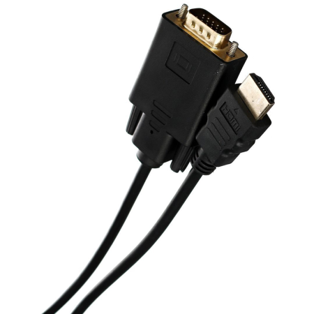 Кабель-переходник VCOM HDMI (m) to VGA (m), купить в Краснодаре