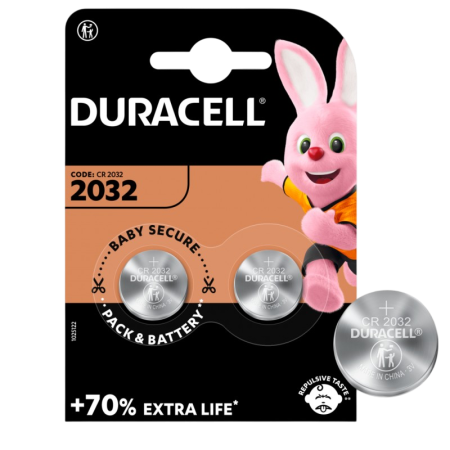 Батарейка CR2032 DURACELL 0037273, купить в Краснодаре