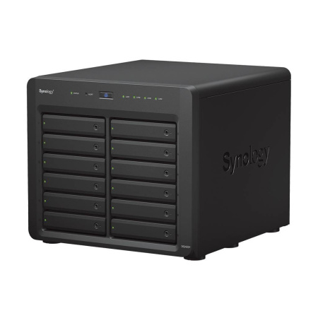 Synology DS2422+ Сетевое хранилище 12x2.5"/3.5" SATA, AMD Ryzen V1500B/4x2.2GHz, 4GB DDR4, 4x1 Гбит/с, 2xUSB, купить в Краснодаре