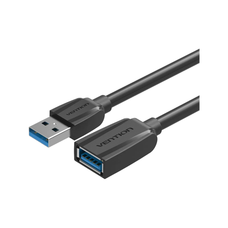 Кабель-удлинитель Vention USB 3.0 AM Кабель-удлинитель Vention USB 3.0 AM/AF - 1.5 м (VAS-A45-B150), купить в Краснодаре