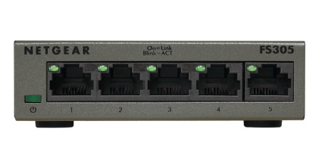 Коммутатор Netgear FS305-100PES, купить в Краснодаре