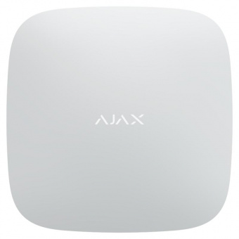 Интеллектуальная централь AJAX - 2 канала связи (GSM + Ethernet), белая, купить в Краснодаре