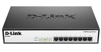 Коммутатор D-Link DES-1008P+/A1A