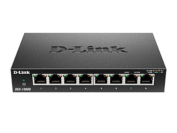 Коммутатор D-Link DGS-1008D/J3A 8G