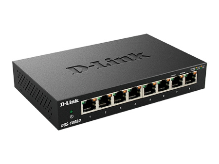 Коммутатор D-Link DGS-1008D/J3A 8G, купить в Краснодаре