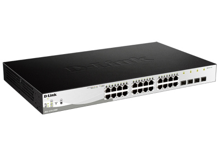 Коммутатор D-LINK DGS-1210-28MP/F1A, купить в Краснодаре