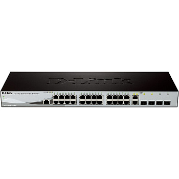Коммутатор D-Link DES-1210-28/ME/B2A 2 SFP+2 Combo + 24 ports 10/100Base