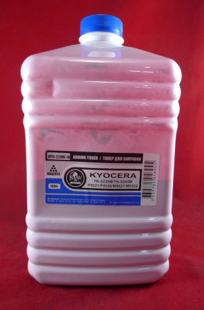 Тонер для Kyocera TK-5220/5230/5240/5140/5150/5160/5270/5280/5290/8115/895/590/580 Magenta (ф. 1кг) B&W Premium, купить в Краснодаре