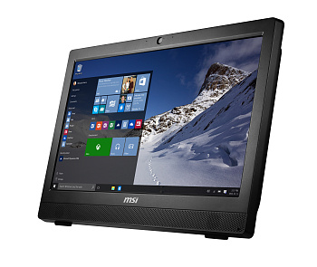 Моноблок MSI Pro 24 2M-032RU 23.6"(1920x1080 (матовый))/Intel Core i3 4160(3.6Ghz)/4096Mb/500Gb/DVDrw/Int:Intel HD/Cam/BT/WiFi/war 1y/12.6kg/black/W10 + регулир. высоты (9S6-AE9111-032)