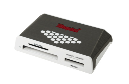 Кард-ридер Card reader Kingston USB 3.0 Hi-Speed Media Reader (CF, SD, microSD, MS, support UHS-I/II), купить в Краснодаре