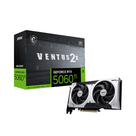 Видеокарта MSI GeForce RTX 5060 Ti 8G VENTUS 2X OC PLUS, купить в Краснодаре