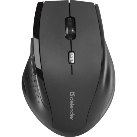 Defender Беспроводная оптическая мышь Accura MM-365 черный,6 кнопок, 800-1600 dpi Defender Accura MM-365 черный, купить в Краснодаре