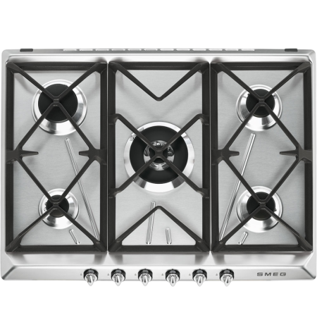 Встраиваемые газовые панели SMEG SMEG Victoria SR975XGH, купить в Краснодаре