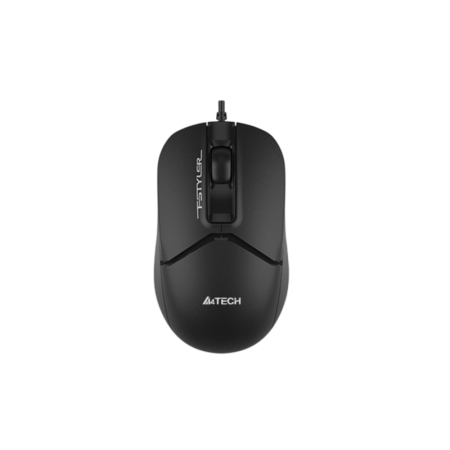 Мышь A4Tech Fstyler FM12 черный оптич. 1200dpi USB 3but (FM12 BLACK) A4Tech FM12 BLACK, купить в Краснодаре