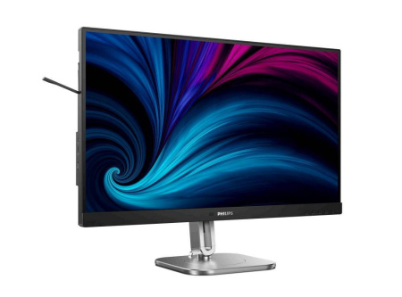 МОНИТОР 27" PHILIPS 27B2N4500/00 Silver-Black с поворотом экрана (IPS, 2560x1440, 120Hz, 4 ms, 178°/178°, 350 cd/m, 1500, купить в Краснодаре