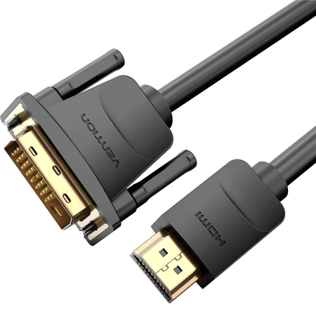 Кабель Vention HDMI 19M Кабель Vention HDMI M/DVI-D M (ABFBH), купить в Краснодаре