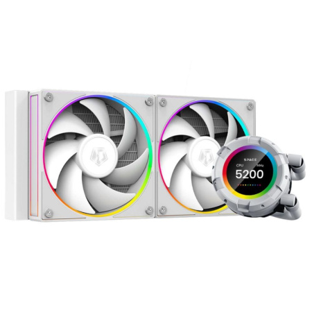 Вентилятор ID-COOLING SL240_WHITE, купить в Краснодаре