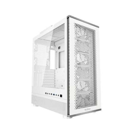 Корпус без блока питания PcCooler ME200 MESH WH, купить в Краснодаре