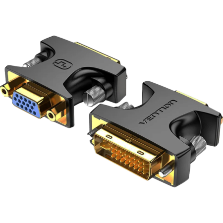Адаптер-переходник Vention DVI-I 24+5M Адаптер-переходник Vention DVI-I 24+5M/VGA 15F (ECFB0), купить в Краснодаре