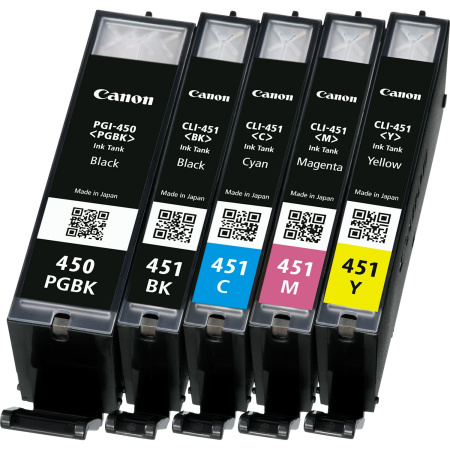 Набор CANON BJ CLI-451 C/M/Y/BK MULTIPACK (6524B004), купить в Краснодаре