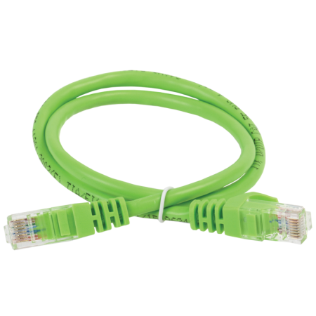 ITK Коммутационный шнур кат. 5Е UTP PVC 10м зеленый ITK PC02-C5EU-10M, купить в Краснодаре