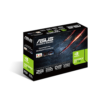 Видеокарта ASUS GT710-SL-2GD5-BRK   ( 90YV0AL3-M0NA00 )