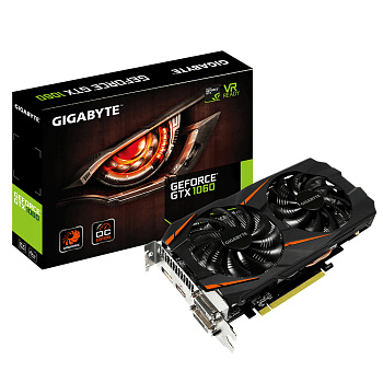 Видеокарта Gigabyte GV-N1060WF2OC-6GD