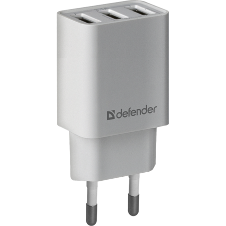 Defender Сетевой адаптер UPA-31 белый, 3xUSB, 5V Defender UPA-31 белый, 3xUSB, 5V/3.1А, купить в Краснодаре