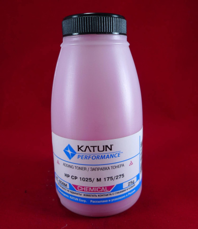Тонер для картриджей CE313A Magenta, химический (фл. 25г) Katun фас.Россия, купить в Краснодаре