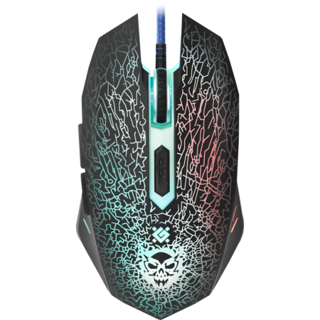 Defender Проводная игровая мышь Shock GM-110L оптика,6кнопок,800-3200dpi Defender Shock GM-110L, купить в Краснодаре