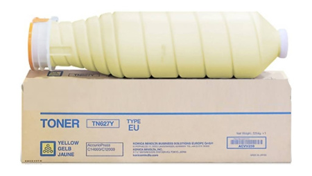 Тонер Konica-Minolta AccurioPress C12000/14000 желтый TN-627Y ACVV250 220K ACVV250/ACVV290, купить в Краснодаре