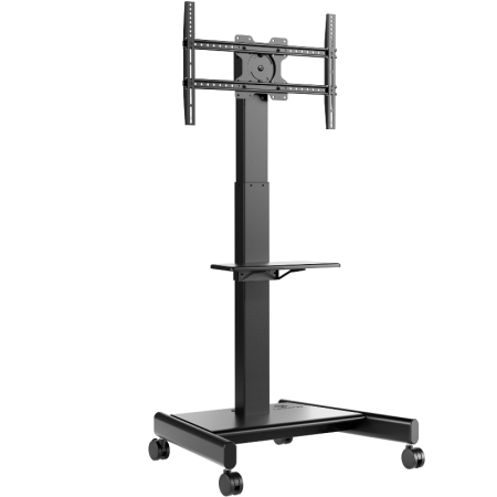 Мобильная стойка МОТОРИЗОВАННАЯ ONKRON на 1 ТВ ONKRON TS1552 Elift BLACK, купить в Краснодаре