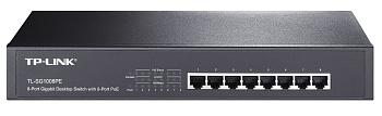 Коммутатор TP-Link TL-SG1008PE