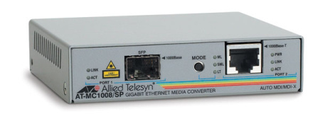 Медиаконвертер Allied Telesis AT-MC1008/SP-YY, купить в Краснодаре