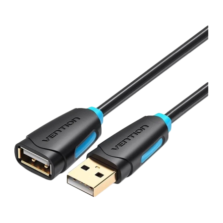 Кабель-удлинитель Vention USB 2.0 AM Кабель-удлинитель Vention USB 2.0 AM/AF - 1 м (CBCBF), купить в Краснодаре