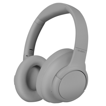 Беспроводные стереонаушники с микрофоном SVEN AP-B800MV, серый (Bluetooth, hybrid ANC, APP, 4 mics 500mAh) Sven SV-022747, купить в Краснодаре