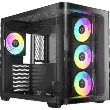 Корпус ПК без блока питания Ocypus Iota-C70-BKD400CD-GL, купить в Краснодаре