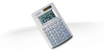 Калькулятор карманный Canon LS-270H серебристый 8-разр.