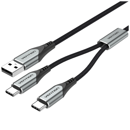 Кабель Vention USB-CM х 2 Кабель Vention 1 м (CQOHF), купить в Краснодаре