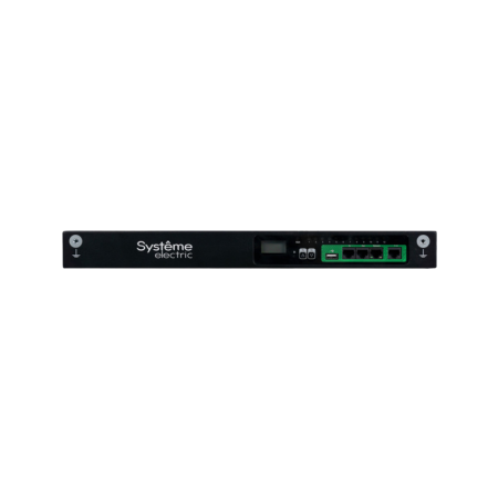 БРП Uniprom, управляемый, 1U, 240В, 1Ф, 16A, 10xC13 2xC19, 2м кабель, IEC320 C20 SYSTEME ELECTRIC UP7921, купить в Краснодаре