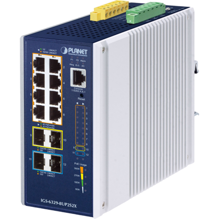 коммутатор PLANET IGS-6329-8UP2S2X, купить в Краснодаре
